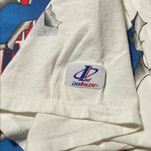 Vintage Logo Athletic NASCAR Mark Martin Mega All Over Print Shirt - Picture 4 of 12